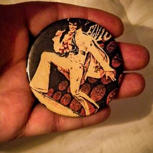 Old Elvis Concert Pin